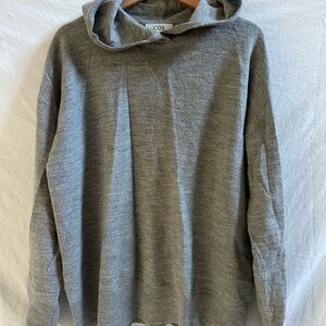 COS Heather Gray Hoodie